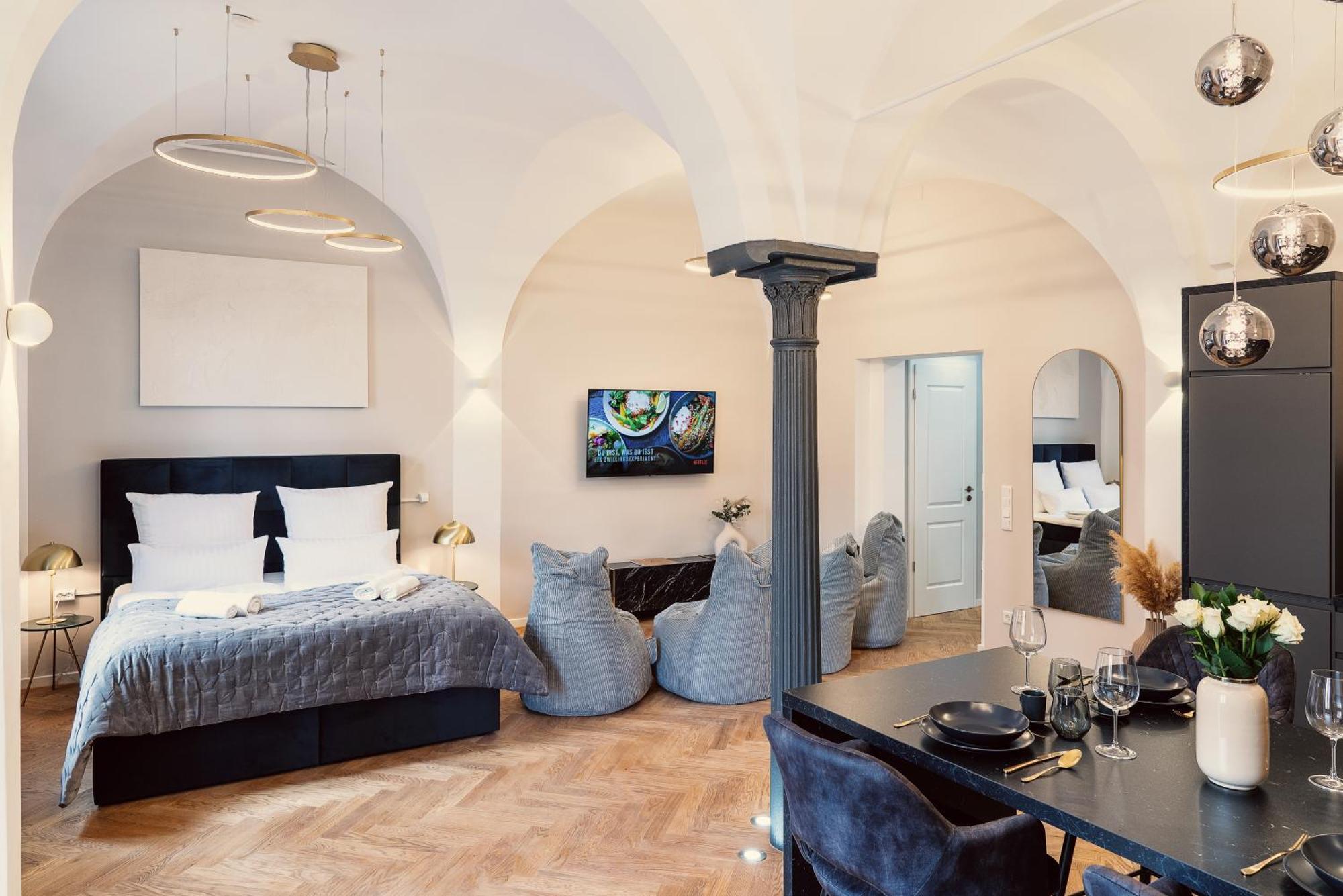 New Luxus Suite I Two Kingbeds I Center เอาก์สเบิร์ก ภายนอก รูปภาพ